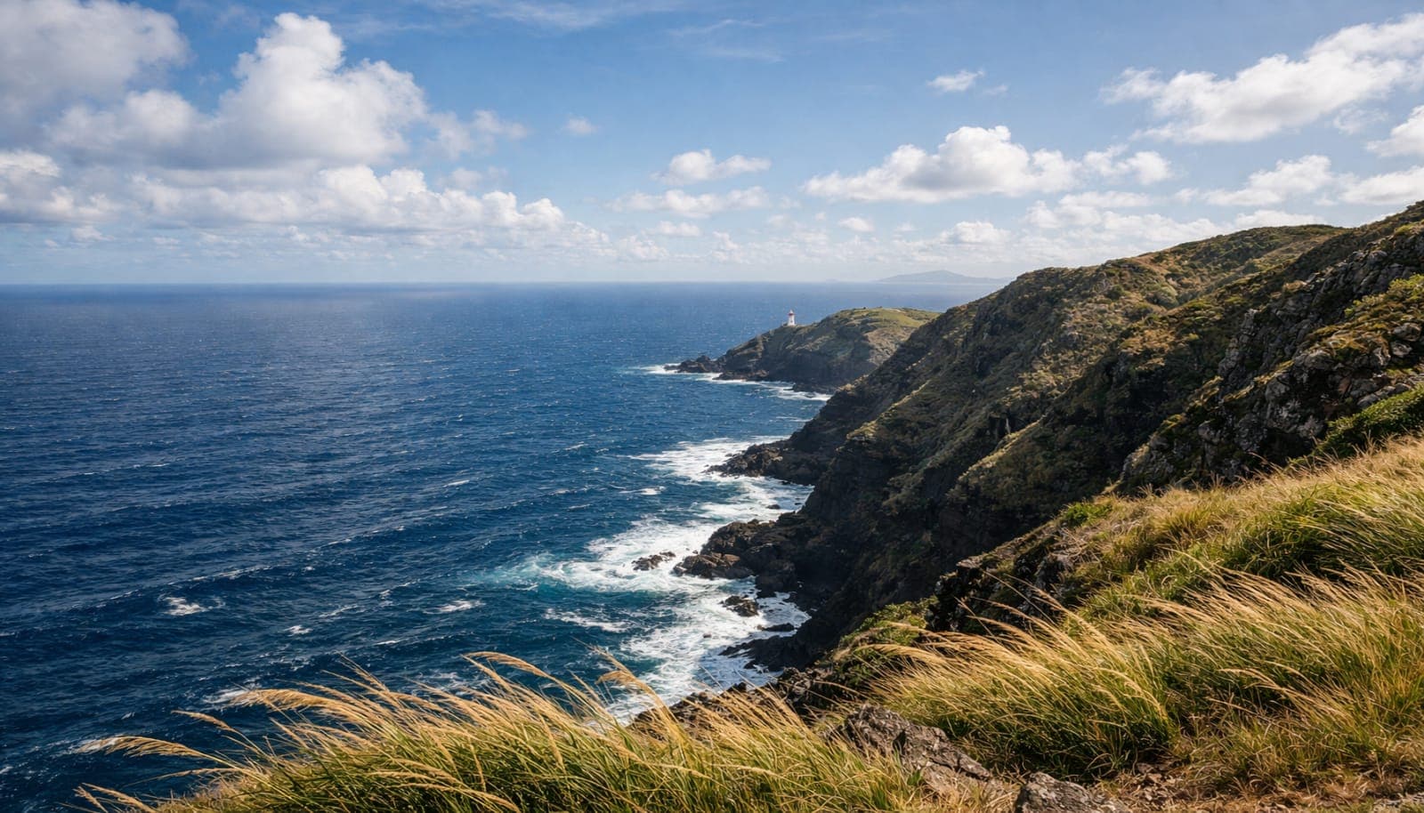 Makapuʻu coastline and ocean overlook
