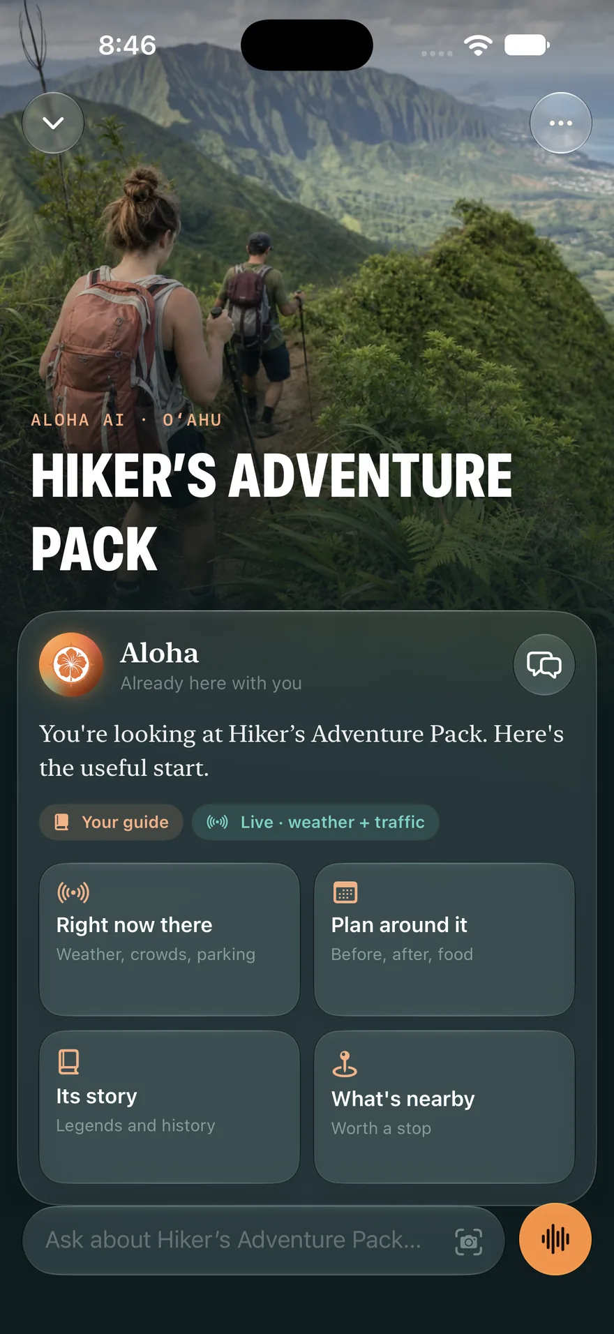 It starts on the guide you are on